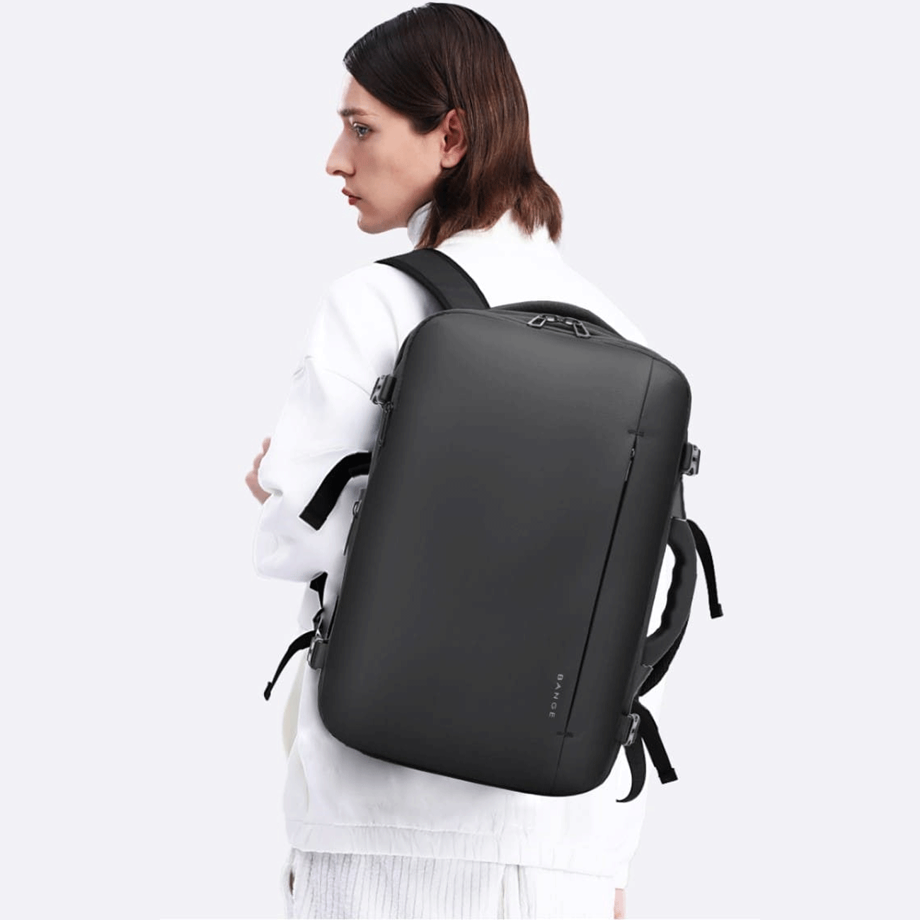 1909-8 کوله پشتی لپ تاپ مسافرتی بنج 1909-8 مناسب برای لپ تاپ 17 اینچی به همراه پمپ وکیوم - تصویر 1