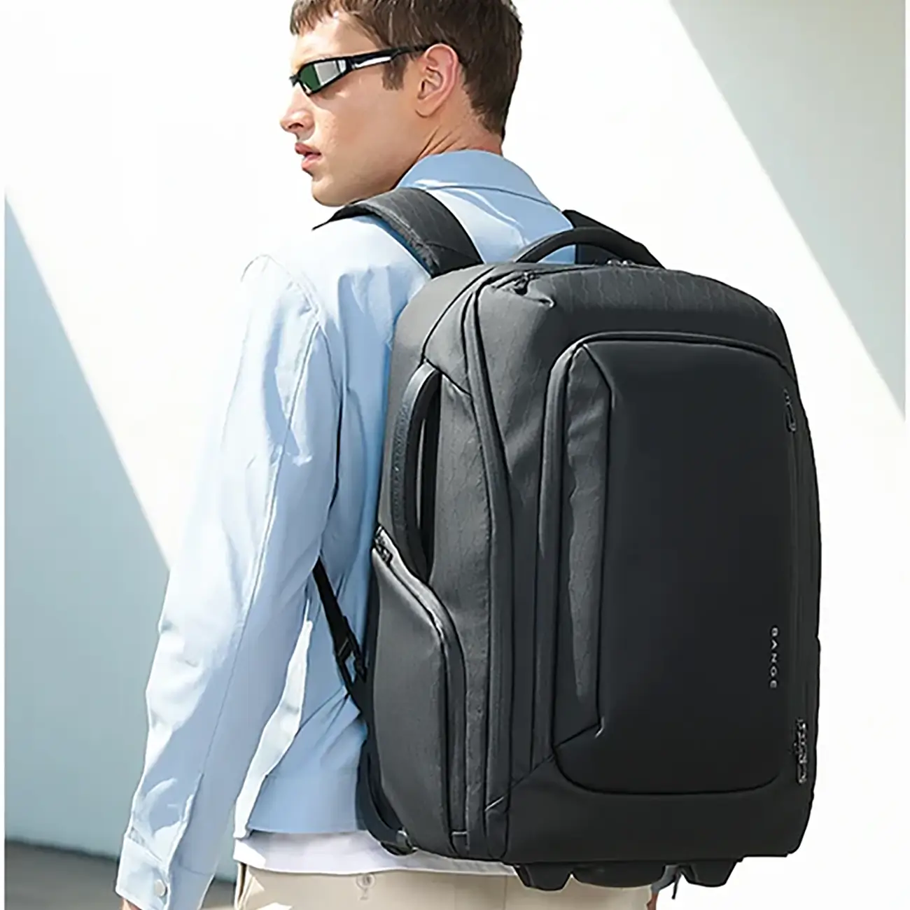 8079-1 کوله پشتی مسافرتی چرخ دار 50 لیتری بنج BANGE BG-8079 - تصویر 1